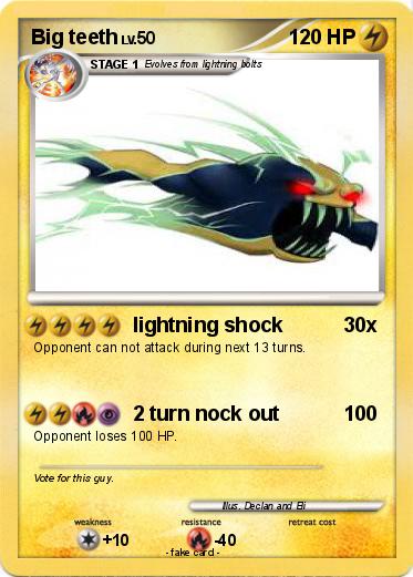 Pokemon Big teeth