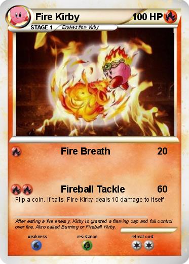 Pokemon Fire Kirby