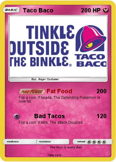 Pokemon Taco Baco