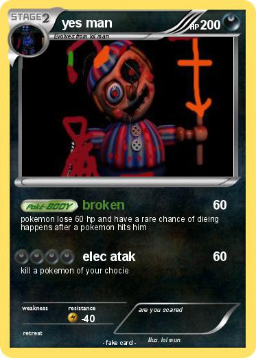 Pokemon yes man