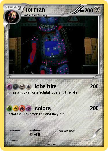 Pokemon lol man