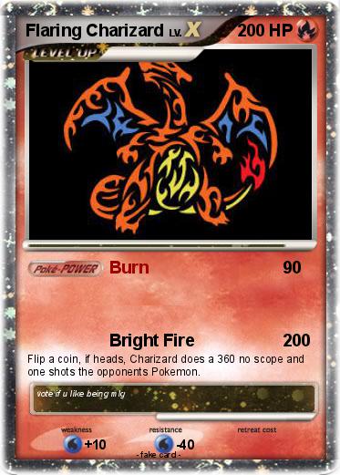 Pokemon Flaring Charizard