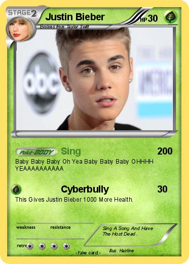 Pokemon Justin Bieber 3545