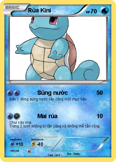Pokemon Rùa Kini