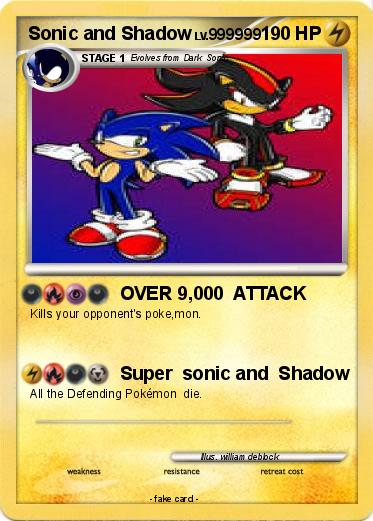 Pokemon Sonic and Shadow