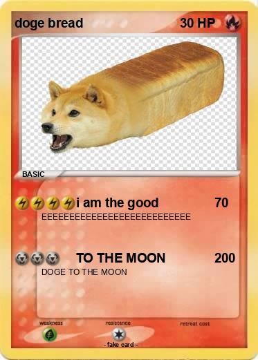 Pokemon doge bread