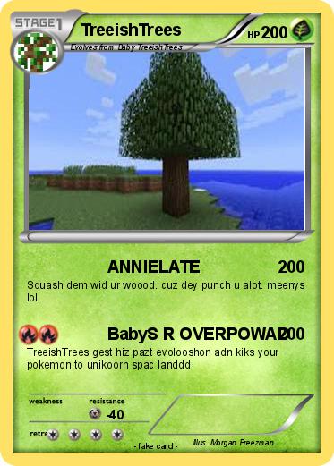 Pokemon TreeishTrees