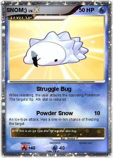 Pokemon SNOM;)