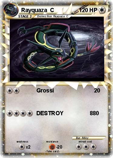 Pokemon Rayquaza  C