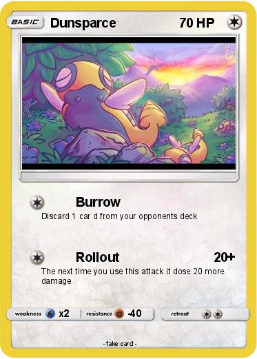 Pokemon Dunsparce