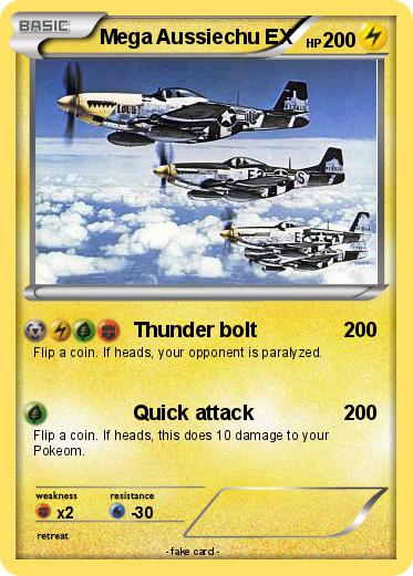 Pokemon Mega Aussiechu EX