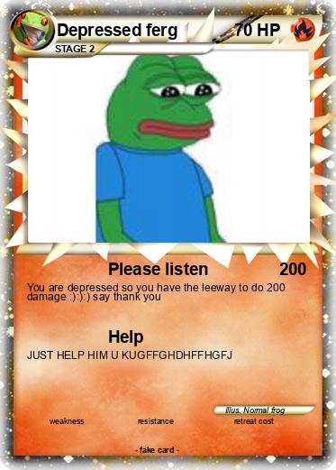 Pokemon Depressed ferg