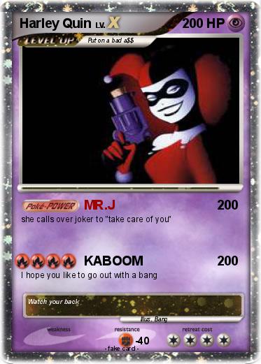 Pokemon Harley Quin