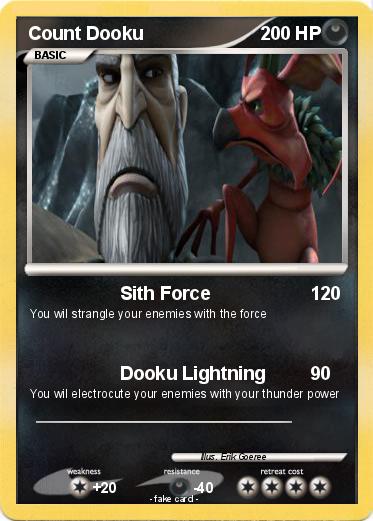 Pokemon Count Dooku