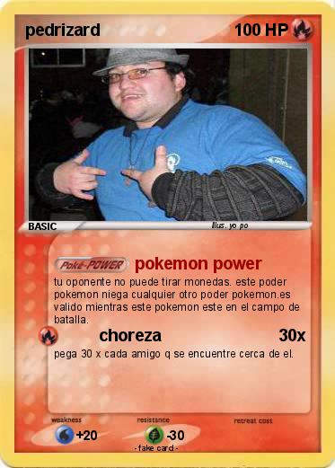 Pokemon pedrizard