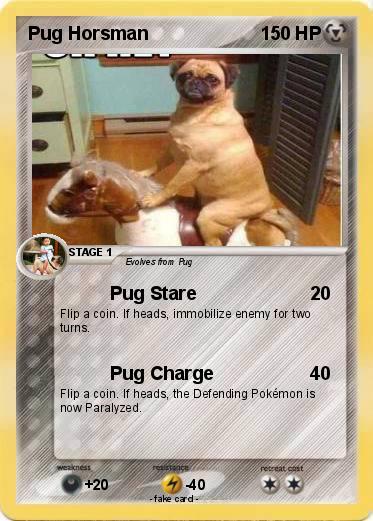 Pokemon Pug Horsman