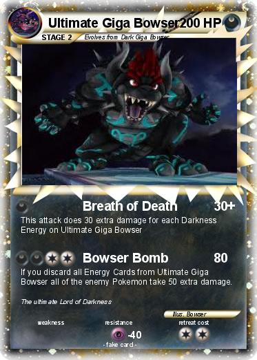 Pokemon Ultimate Giga Bowser