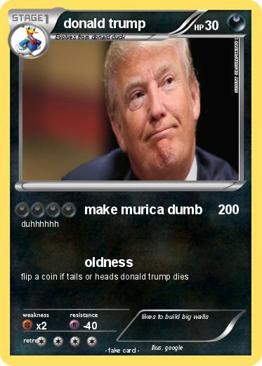 Pokemon donald trump