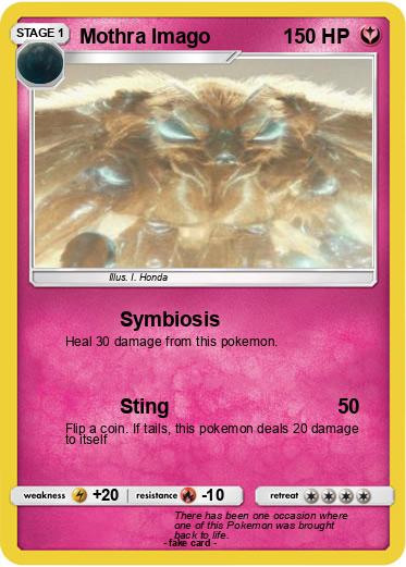 Pokemon Mothra Imago