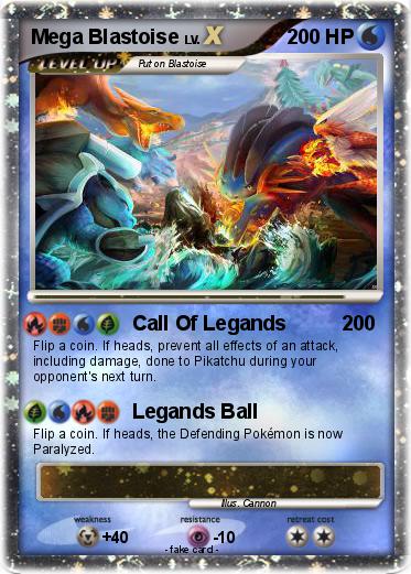 Pokemon Mega Blastoise