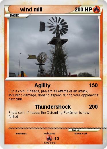Pokemon wind mill