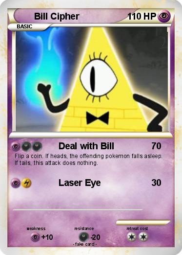 Pokemon Bill Cipher