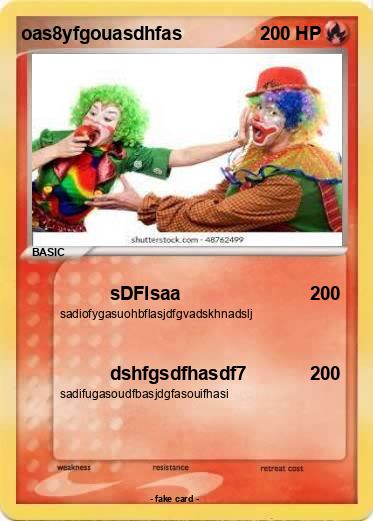 Pokemon oas8yfgouasdhfas