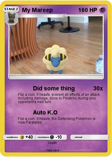 Pokemon My Mareep