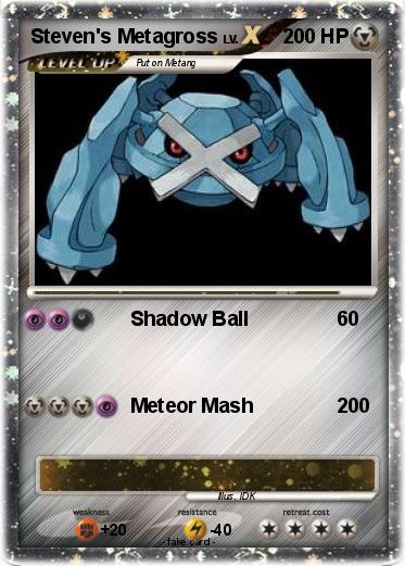 Pokemon Steven's Metagross