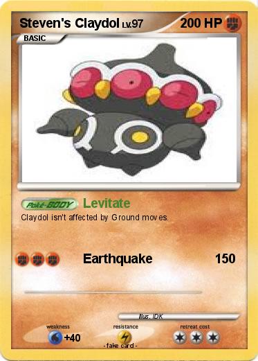 Pokemon Steven's Claydol