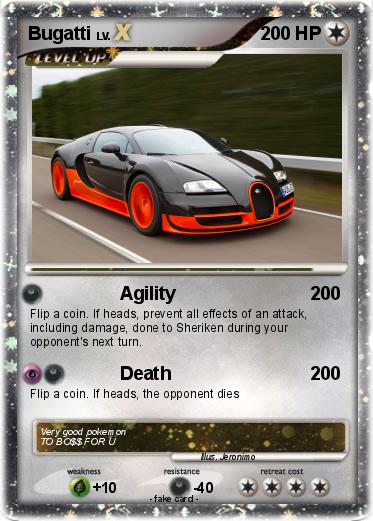Pokemon Bugatti
