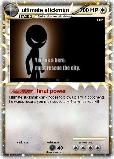Pokemon ultimate stickman