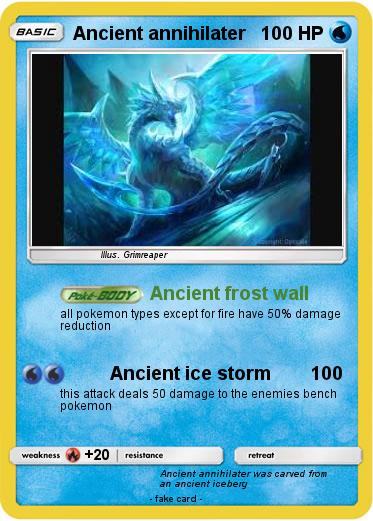 Pokemon Ancient annihilater