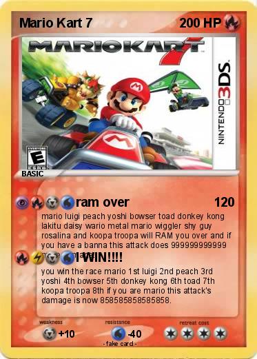Pokemon Mario Kart 7