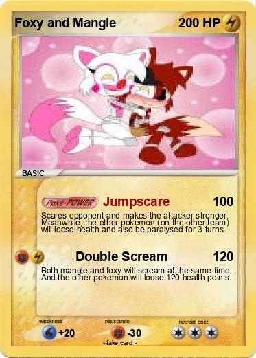Pokemon Foxy and Mangle