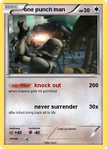 Pokemon one punch man