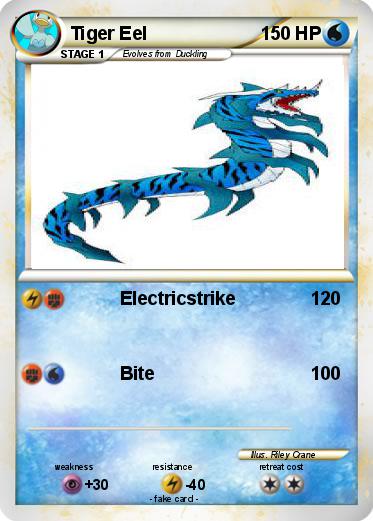 Pokemon Tiger Eel