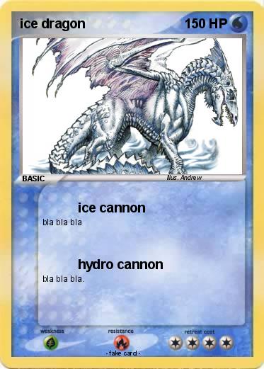 Pokemon ice dragon