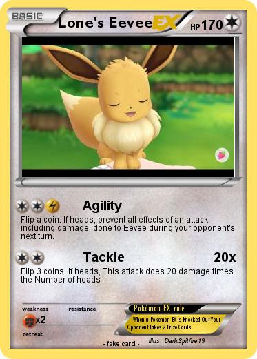 Pokemon Lone's Eevee