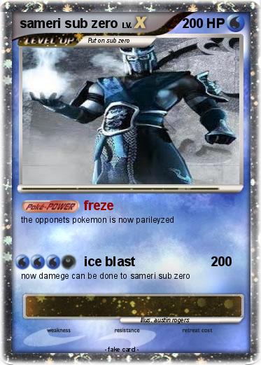 Pokemon sameri sub zero