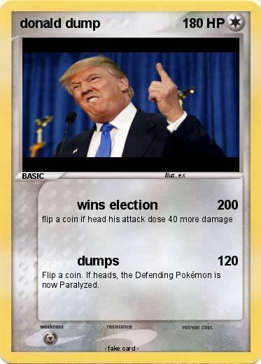 Pokemon donald dump