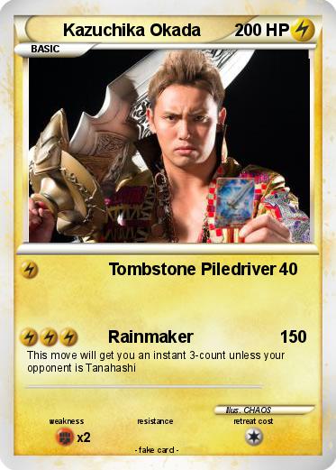 Pokemon Kazuchika Okada