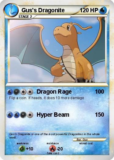 Pokemon Gus's Dragonite