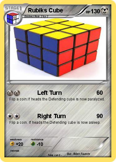 Pokemon Rubiks Cube