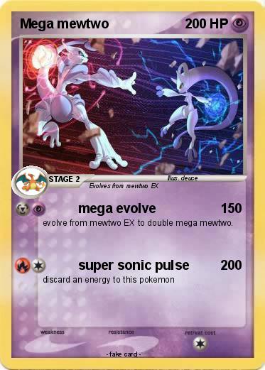 Pokemon Mega mewtwo