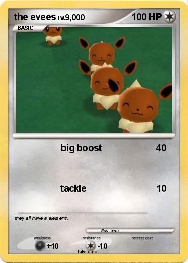 Pokemon the evees