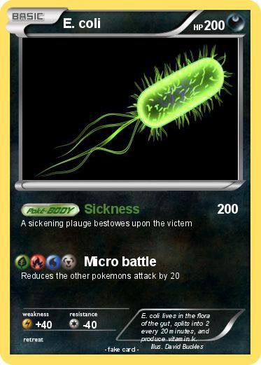 Pokemon E. coli