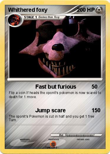 Pokemon Whithered foxy