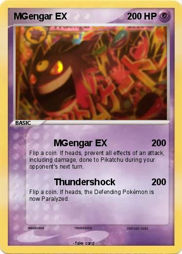 Pokemon MGengar EX
