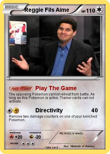Pokemon Reggie Fils Aime